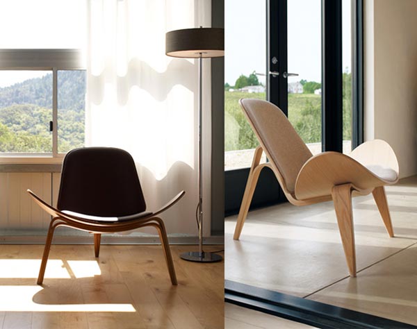 Hans Wegner-Three legged chair