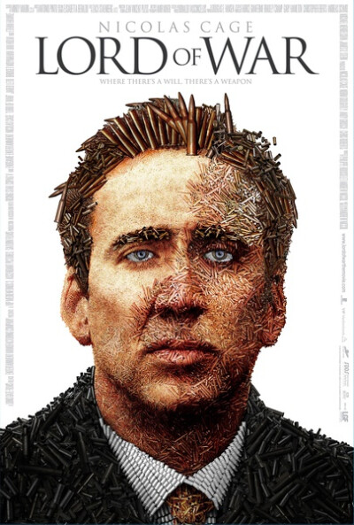 【战争之王 Lord of War】 这部电影很值得探讨和思考：世界既然已经如此残酷，为何还要劝人向善呢？你在这个世界上扮演者多重的角色？你能左右自己的命运还是别人的生命？。。。