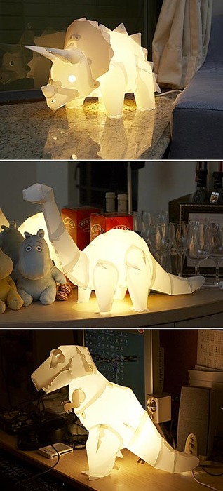  DIY Dinosaur Lamps, $19.99 恐龙灯，男孩子一定喜欢