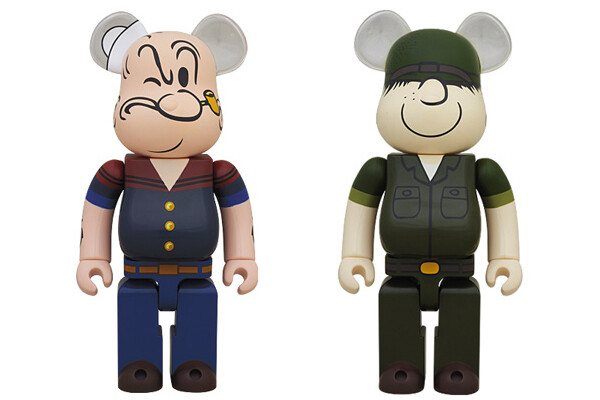 重温美好年代，Dr. Romanelli x Medicom Toy Beetle Bailey & Popeye Be@rbrick<a class='shortlnk' href='/s/1ce2ce4437dded0f' target='_blank' title='http://www.kidulty.com/news/id/news/17876'>http://duitang.com/s/1ce2ce4437dded0f</a>