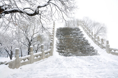 颐和园 雪景