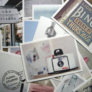 [biN&#39;s国内原创]2011夏至在路上系列-路边杂货店明信片组 14枚入
