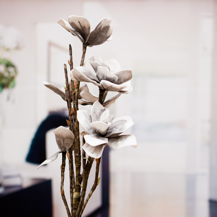 宝齐莱 欧式 现代简约仿真花/装饰花 家居/客厅装饰落地花材 木棉-淘宝商城