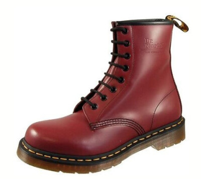  Dr Martens 8孔马丁靴1460 樱桃红