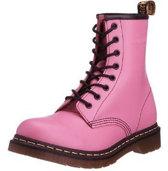 Dr Martens 8孔马丁靴1460 哑光粉红女靴