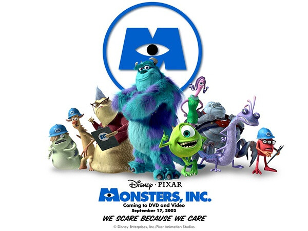 【怪兽电力公司Monsters, Inc】 "不要给它起名字，起了名字就有感情了"“Go ahead, Go grow up...”