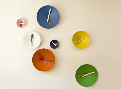 Mozia Wall Clocks — 颜色太嗲了，就是不知道怎么看时间了