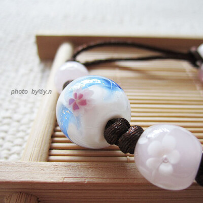 【京都物语】日式琉璃蜻蜓玉 山水名物风格 ~玉簟秋~