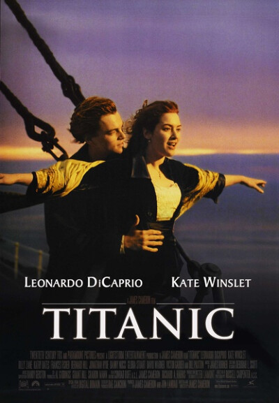 【泰坦尼克号】怎么能忘了这部经典~当初的男女主角，现在都是奥斯卡的台柱啊~