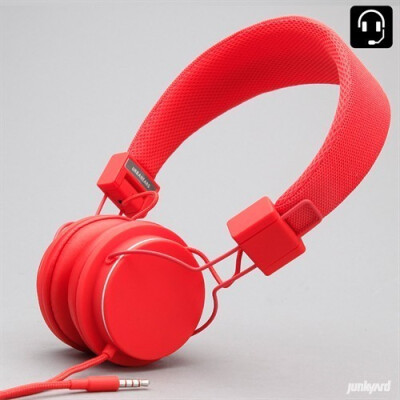 瑞典原装Urbanears Plattan时尚耳机 番茄红大爱