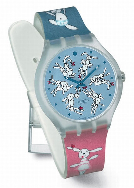 Swatch限量版夜光兔子 (Swatch - SWISS BUNNYSUTRA)