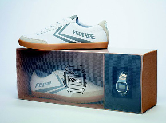 Feiyue x Casio &#39;Silver Feiyue x Casio &#39;Silver