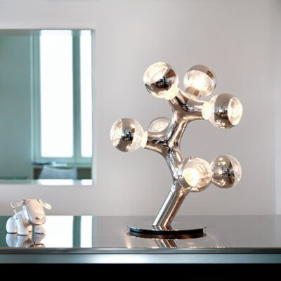 Next DNA Table lamp, chrome Tisch 桌燈