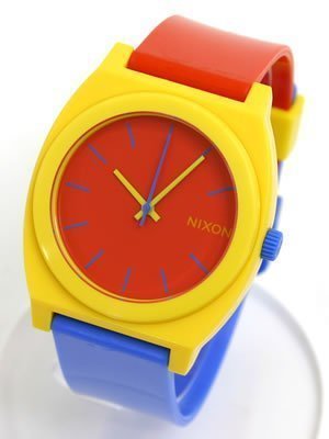  NIXON尼克松 TIME TELLER P 红蓝黄配色好像玩具好好玩！