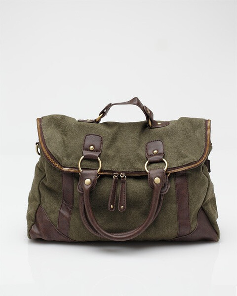 Canvas Bag With Trim