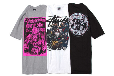 警惕！“恐怖主义”来袭，Stussy x Creepy T-Shirts | ~