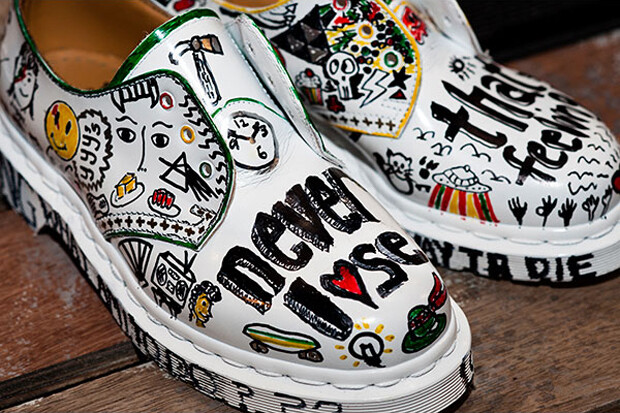 Zouk x Dr. Martens Custom 1461 Shoes for Charity | Hypebeast