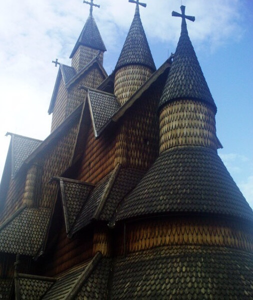 Heddal Stave Church by ~weazy217 The largest stave church in Norway, taken on a weekend excursion to Telemark.