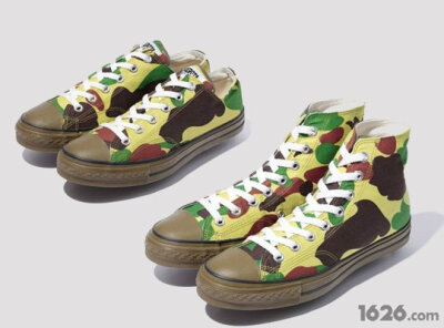 Bape 1st Camo Ape Sta Hi &amp; Ape Sta Lo 鞋款 - ~