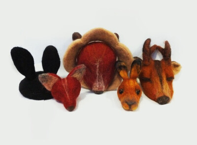 羊毛毡森系小动物大集合。。。 kreuz的相册-kreuz的帽子店