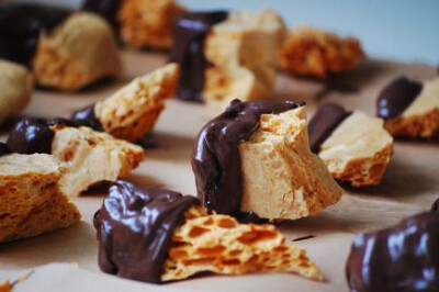 Chocolate Covered Honeycomb