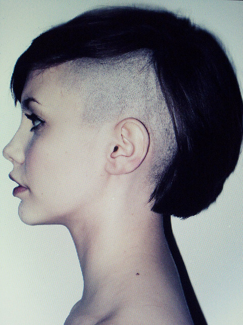 mm,你的发型好帅