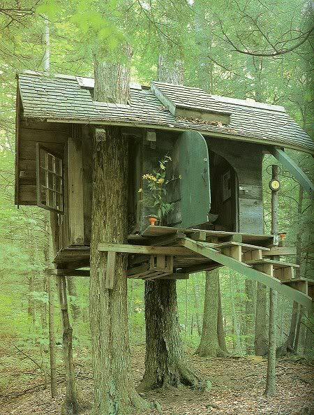 我小的时候，住过一次小木屋，那个感觉至今难忘