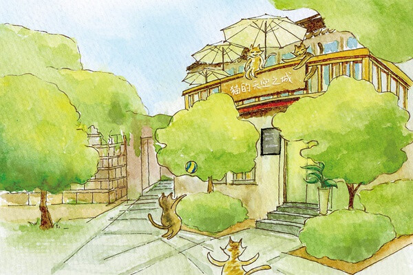 固力果插画 水彩苏州