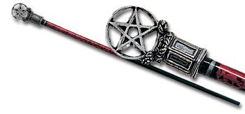 Alchemy Gothic HS4 - Roseus Pentagram Hair Sticks哥特发簪