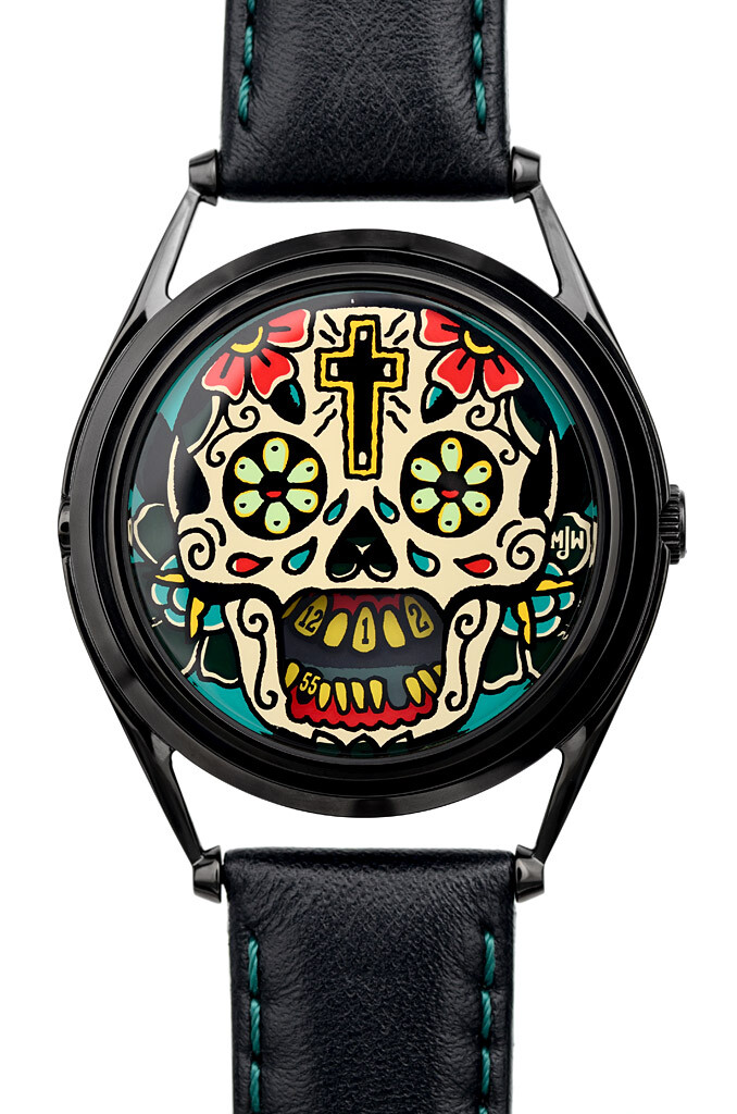 Mr. Jones The Last Laugh Tattoo Watch available at Watchismo.com