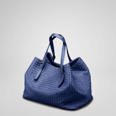 Sapphire Intrecciato Nappa Tote NERO INTRECCIATO NAPPA TOTE