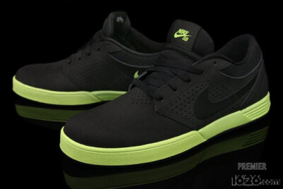 Nike SB P-Rod V黑/荧光绿