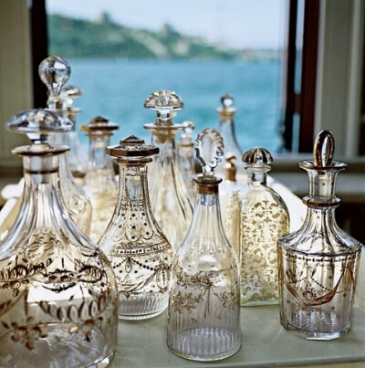 可爱的玻璃瓶子们
