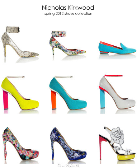 Nicholas Kirkwood Spring 2012 Shoes Collection