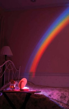 家中的彩虹，很秒