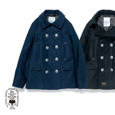 WTAPS Blackwatch 双排扣大衣