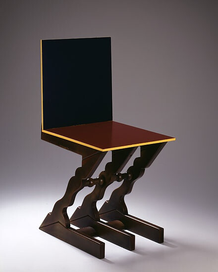 里特维尔德gerrittrietveld设计的z字椅