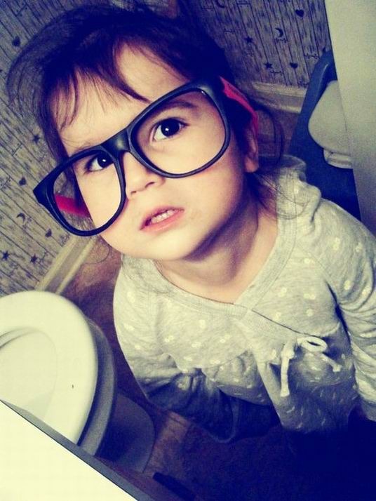 从小就是眼镜控~