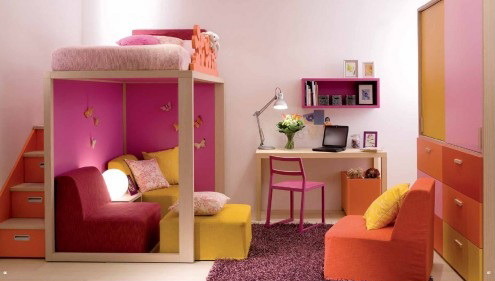 色彩温暖，就是站起来会撞到头吧。。orz