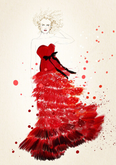 Brilliant Fashion Illustrations – Sandra Suy i时装插画.。