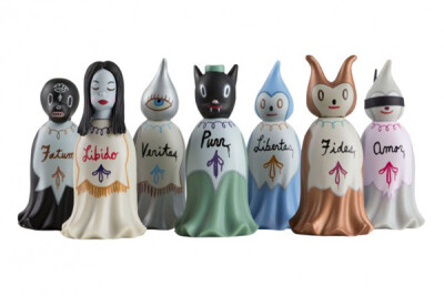 Gary Baseman的盒玩，Gary Baseman Toby’s Secret Society Mini Serieshttp://www.kidulty.com/news/id/news/18254