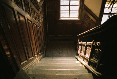 木楼梯，老房子的味道