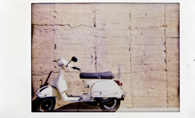 文艺调调浓重的vespa