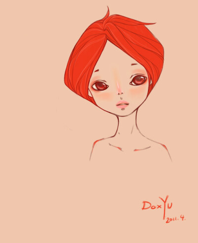 好似一只红金鱼！~