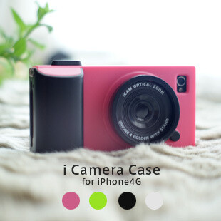 i Camera Case 立体相机保护壳 iCamera for iPhone4