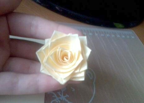 牙签制作衍纸花