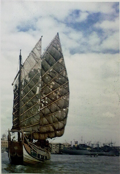 古老的帆船（艾伦•拉森 摄）好多补丁
