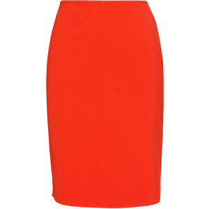 Lanvin Stretch-Twill Pencil Skirt