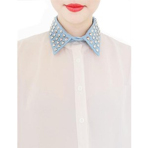 silver studded collar