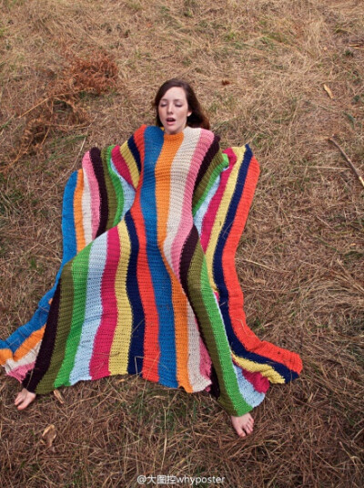 波西米亚编织毯